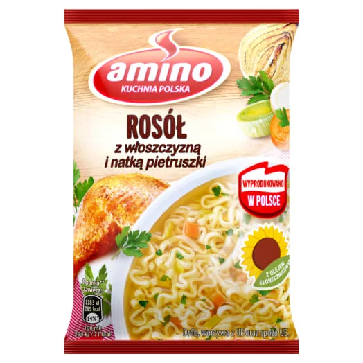 Amino rosół z warzywami