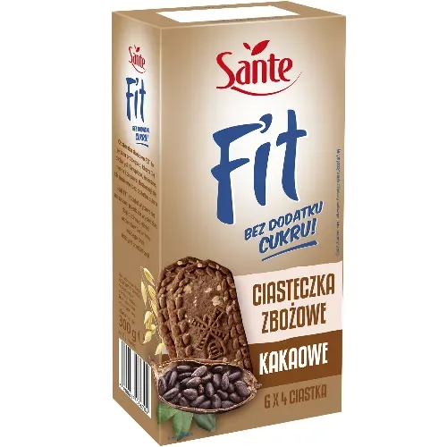 Fit ciasteczka kakaowe