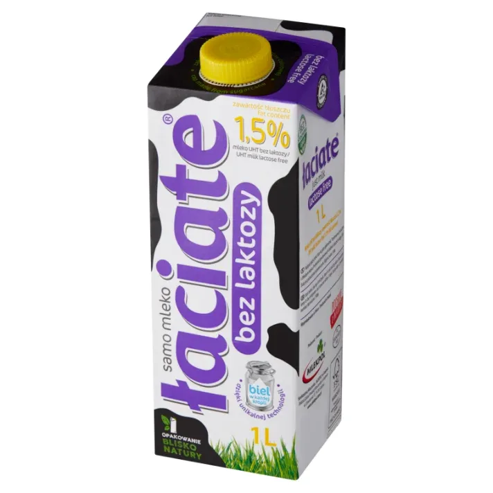 Łaciate UHT bez laktozy 1,5%