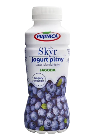 Piątnica Skyr pitny jagodowy