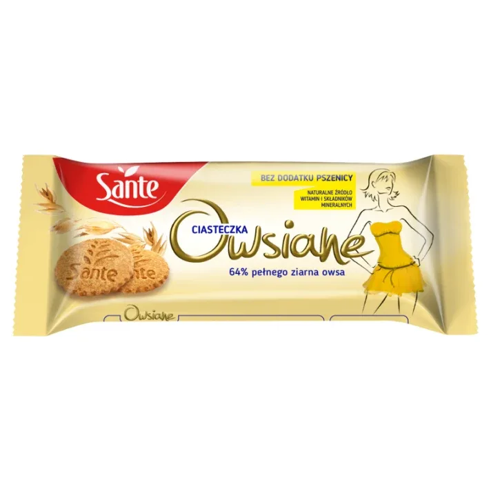 Sante ciasteczka owsiane
